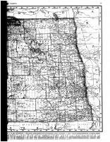 North Dakota State Map - Right